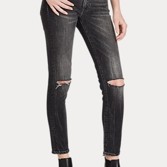 Polo Ralph Lauren Tompkins Skinny Crop Jeans - Picture 2 of 8